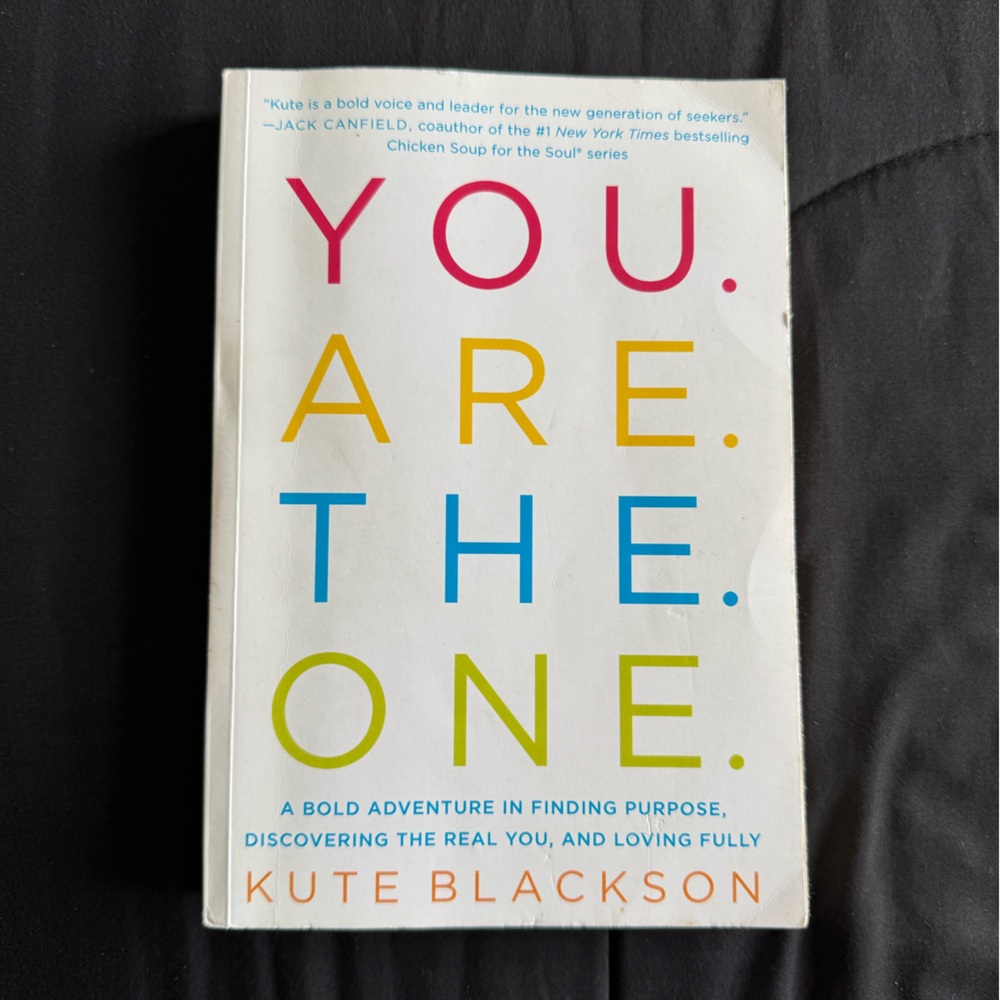 You Are The One Book by Kute Blackson